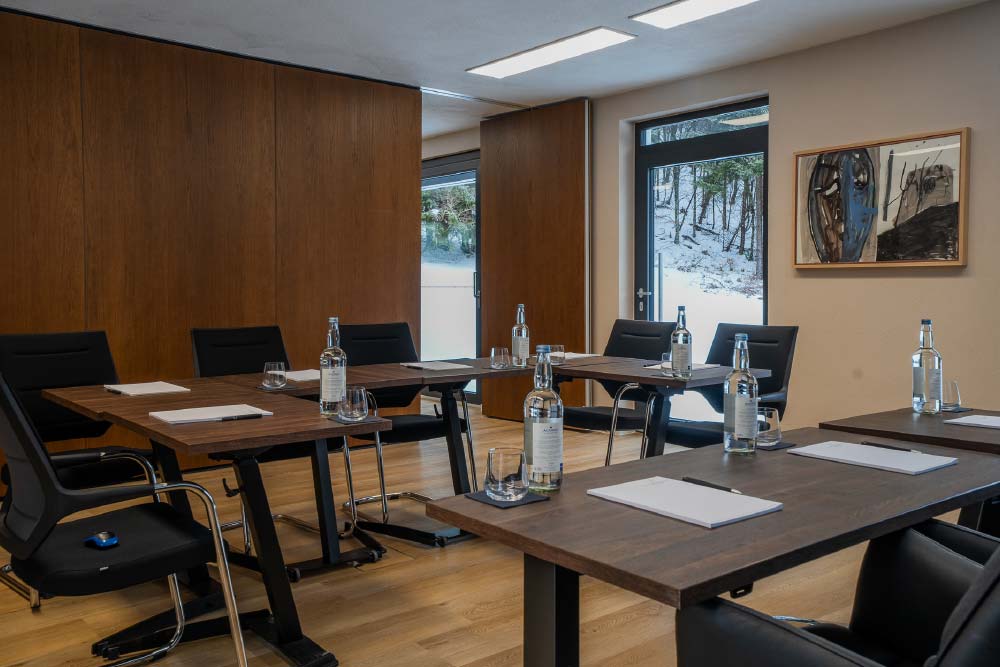 Allgaeuer Bergwald Chalets Tagung Feste Event Tagungsraum