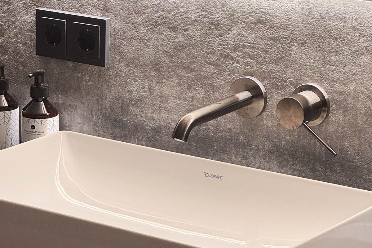 Allgaeuer Bergwald Chalets Bad Waschbecken