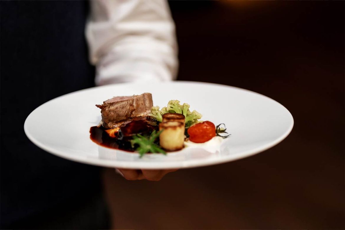 Allgaeuer Bergwald Chalets Restaurant Filet